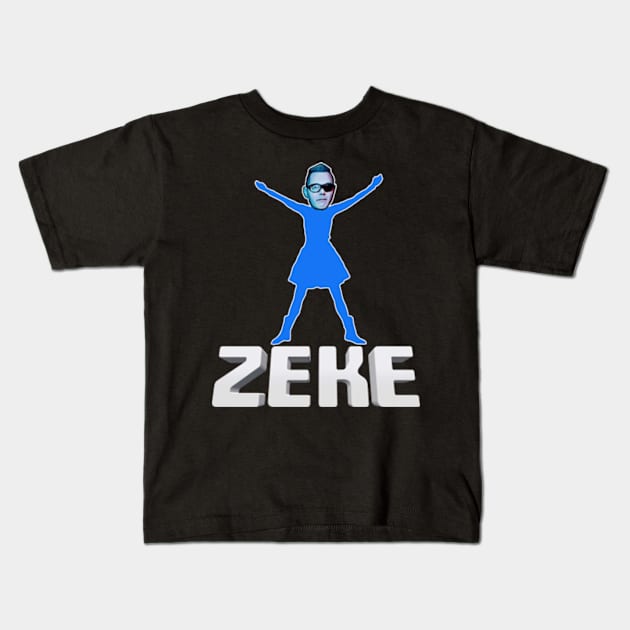 Information Society - Zeke! Kids T-Shirt by RetroZest